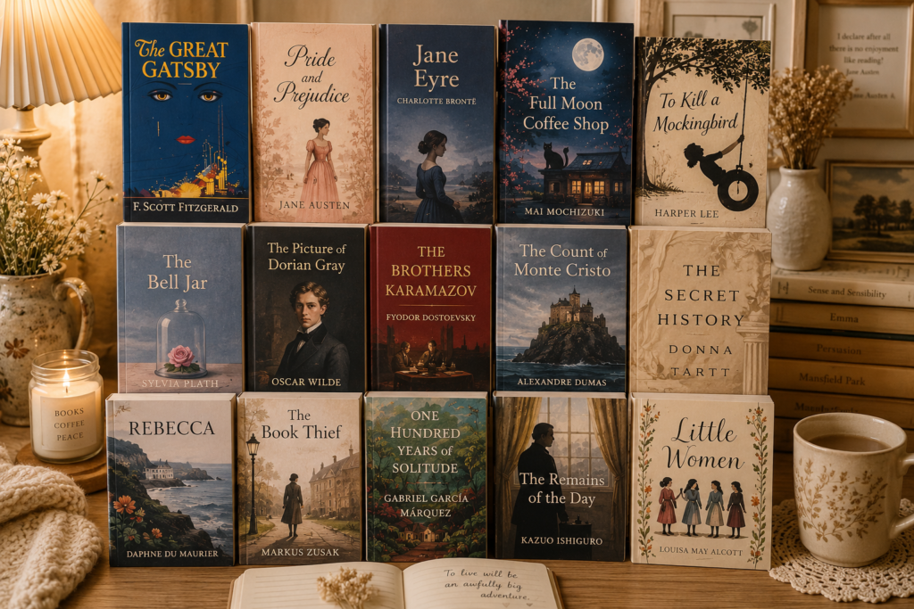 Picture of books.
